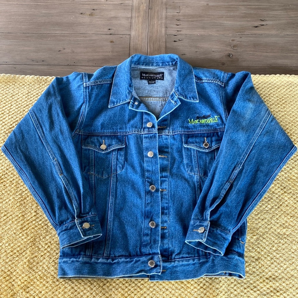 Jimmy Buffett Margaritaville Jean Jacket. Like new, only worn once. Size small.